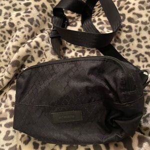 Athleta Black Textured Bag